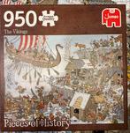 Puzzel de vikingen - pieces of history -jumbo - 950 stukjes, Comme neuf, Enlèvement ou Envoi
