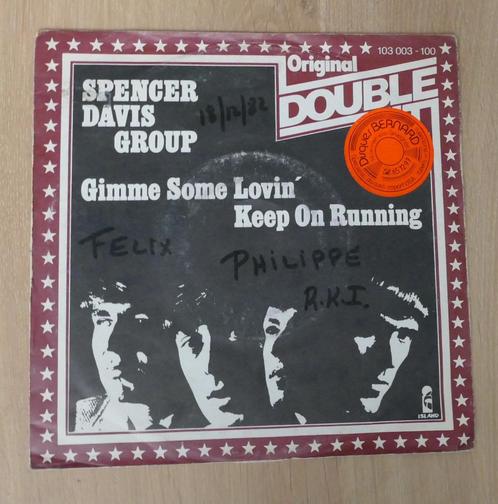 7"  Spencer Davis Group  ‎– Gimme Some Lovin' / Keep On Run, Cd's en Dvd's, Vinyl Singles, Gebruikt, Single, Rock en Metal, 7 inch