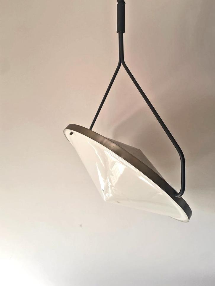 Vintage hanglamp raak kompas, Huis en Inrichting, Lampen | Hanglampen, Ophalen