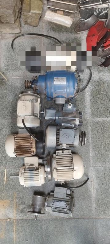 Diverse elektromotor 10 stuks, Enlèvement, Utilisé, Moteur électrique