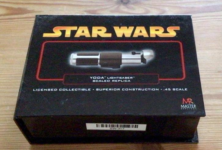 Star Wars Lightsaber Yoda, Verzamelen, Star Wars, Nieuw, Replica, Ophalen of Verzenden