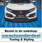 Maxton Spoiler Lip Splitter Voor Honda Civic Type R Mk10, Verzenden