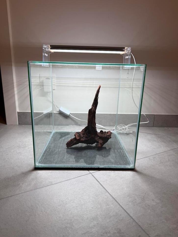 Superfish aquascape aquarium 30l, Dieren en Toebehoren, Vissen | Aquaria en Toebehoren, Zo goed als nieuw, Ophalen