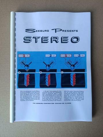 Service Manual: Seeburg Channel 222 (1959) jukebox nieuw ! beschikbaar voor biedingen