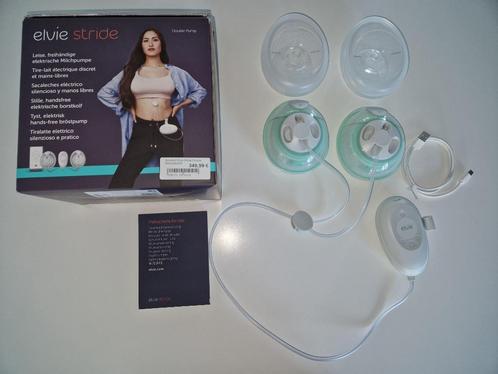 Dubbele elektrische borstkolf Elvie Stride, Kinderen en Baby's, Babyvoeding en Toebehoren, Zo goed als nieuw, Borstkolf, Ophalen