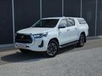 Toyota Hilux *31400+btw* GPS +Carplay +3500kg sleep! +Hardto, Auto's, Bestelwagens en Lichte vracht, 4 deurs, Stof, Gebruikt, Wit