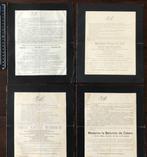 Oude uit Antwerpen Overleden Mensen uit 1923 -24-33, Verzamelen, Verzenden, Gebruikt