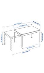 ikea tafel ekedalen, Huis en Inrichting, Ophalen, Zo goed als nieuw