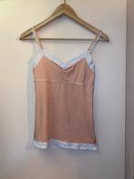 🔥 Oranje/wit Riverwoods (slaap)topje - maat S, River Woods, Enlèvement ou Envoi, Comme neuf, Taille 36 (S)