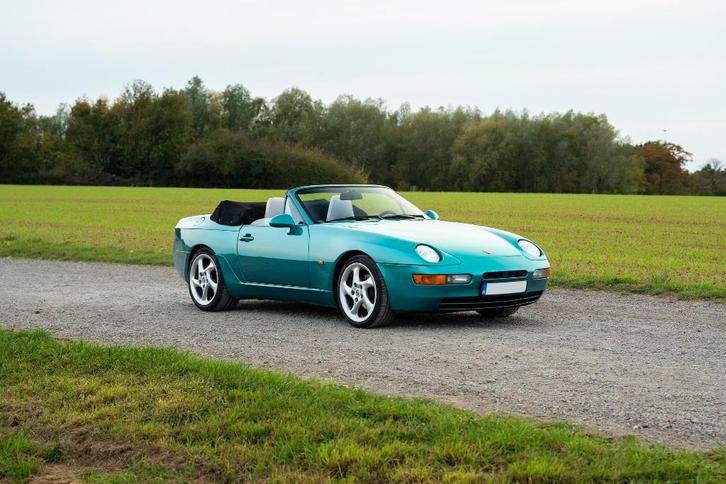 Porsche 968 Cabriolet matching Wimbledon Green, Auto's, Porsche, Particulier, Airbags, Centrale vergrendeling, Elektrische ramen