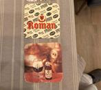 Oude bierviltje roman, Verzamelen, Biermerken, Ophalen of Verzenden, Gebruikt, Viltje(s)