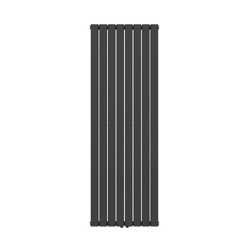 Verticaal design radiator ZWART 1800x65x610 – 2160 Watt, Doe-het-zelf en Bouw, Verwarming en Radiatoren, Nieuw, Radiator, 800 watt of meer