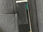 clavier AZERTY blutooth rgb trackpad souris, Computers en Software, Toetsenborden, Multimediatoetsen, Ophalen of Verzenden, Draadloos