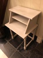 Houten bijzettafel - rek, Minder dan 55 cm, Gebruikt, Ophalen of Verzenden, 60 cm of meer