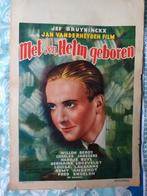 filmposter  Met de helm geboren, Verzamelen, Posters, Ophalen of Verzenden, A1 t/m A3, Film en Tv, Rechthoekig Staand