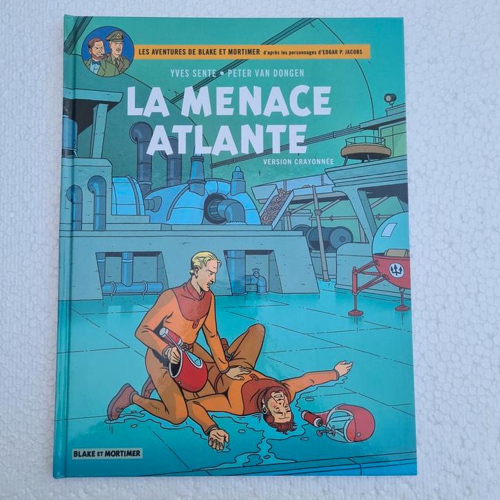 Blake en Mortimer 31B The Atlantean Menace met potlood, Boeken, Stripverhalen, Ophalen of Verzenden