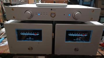 BADA buizen voorversterker met dual monobloks 200w 8ohm beschikbaar voor biedingen