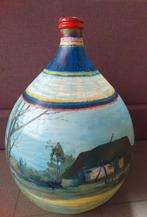 Grote Handgeschilderde Dame Jeanne Fles, Ophalen