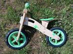 Houten loopfiets, Kinderen en Baby's, Speelgoed | Buiten | Voertuigen en Loopfietsen, Ophalen, Gebruikt, Loopfiets