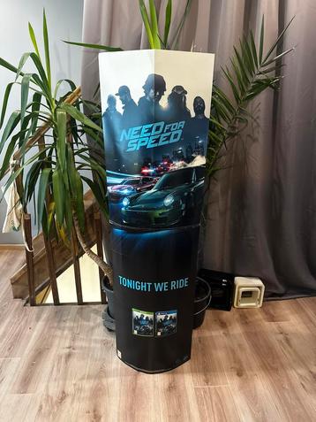 Reclamebord Need for speed tonight we ride beschikbaar voor biedingen