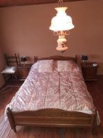 Slaapkamer in hout, Huis en Inrichting, Slaapkamer | Complete slaapkamers, Ophalen, Gebruikt