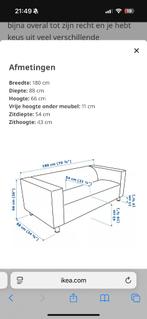 Zetel - klipan, Huis en Inrichting, Zetels | Zetels, Ophalen, Klassiek, 150 tot 200 cm, Driepersoons
