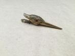 Vintage metalen brievenklem in de vorm van een vogel, Antiek en Kunst, Ophalen of Verzenden