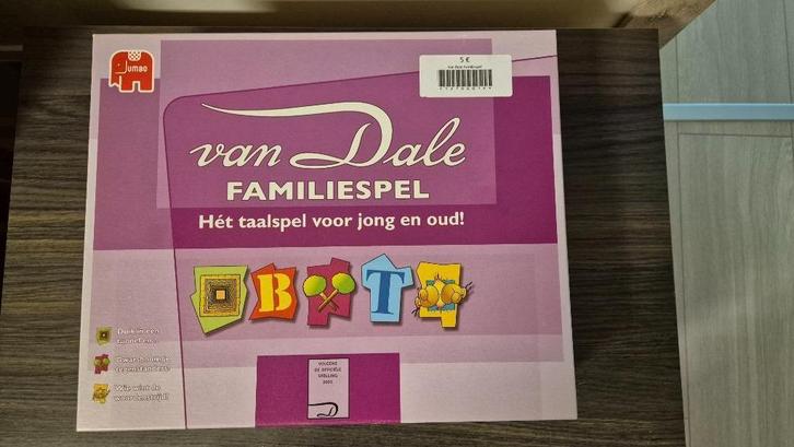 Jumbo Van Dale Familiespel, Hobby en Vrije tijd, Gezelschapsspellen | Bordspellen, Zo goed als nieuw, Ophalen