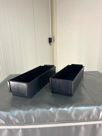 Magazijnbakken kunststof 500 x 160 mm  beschikbaar voor biedingen