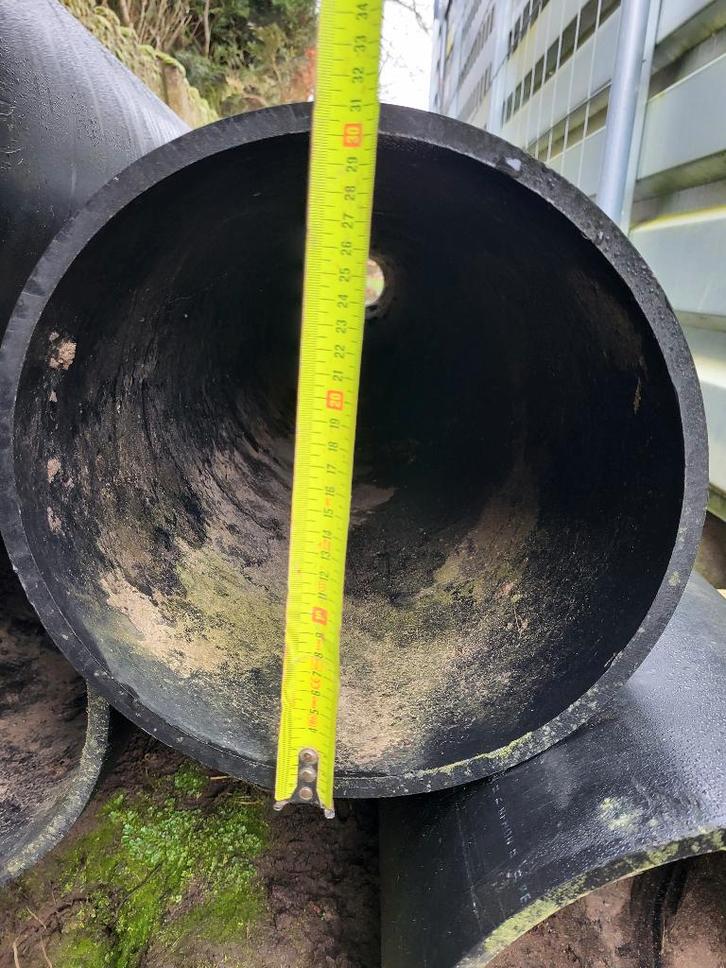 Sterke HDPE Buizen, Bricolage & Construction, Tuyaux & Évacuations, Neuf, Buse droite, PVC, 4 à 6 mètres, 80 mm ou plus, Enlèvement