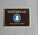 Oude reclame Whitbread met datum 1958, Verzamelen, Biermerken, Ophalen