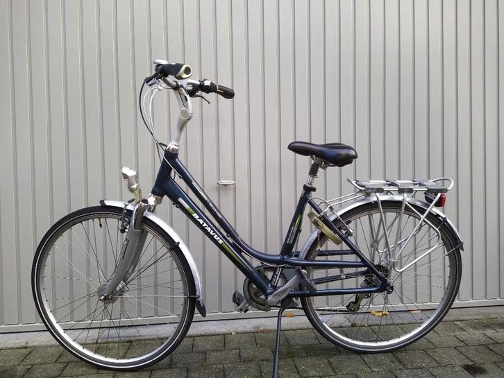 Batavus Damesfiets Maat 48, Fietsen en Brommers, Fietsen | Dames | Damesfietsen, Gebruikt, Batavus, Versnellingen, 47 tot 50 cm