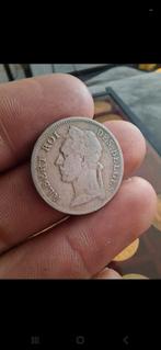 50 centimes 1929 9 over 7 belgich congo, Ophalen of Verzenden