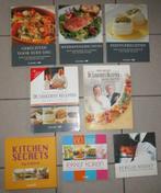 Kookboeken, kookbijlagen van topchefs Sergio, G. Van Hecke, Boeken, Kookboeken, Ophalen of Verzenden, Gelezen, Europa