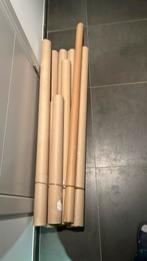 Kartonnen buizen 10 stuks diverse lengtes (tot 1m45), Ophalen, Gebruikt