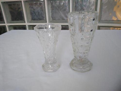 Vintage kristallen vaasjes, Antiek en Kunst, Antiek | Glaswerk en Kristal, Ophalen of Verzenden