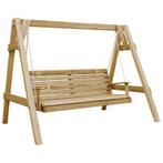 Banc balançoire 205x150x157 cm bois de pin imprégné, Enlèvement ou Envoi, Neuf