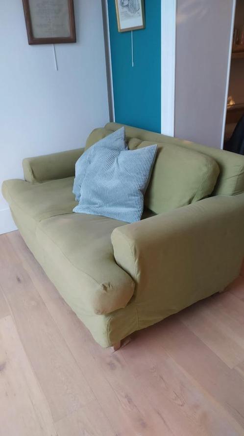 CANAPE 2 PLACES TISSU BON ETAT, Huis en Inrichting, Zetels | Zetels, Gebruikt, Rechte bank, Tweepersoons, 150 tot 200 cm, 75 tot 100 cm