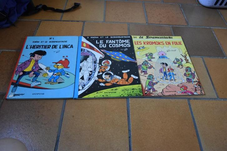 Scrameustache, Boeken, Stripverhalen, Zo goed als nieuw, Meerdere stripboeken, Ophalen