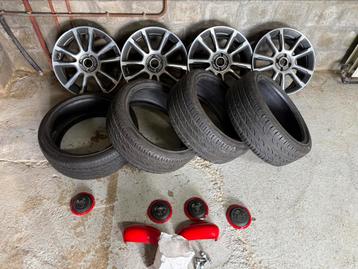 Nieuwe velgen & Pirelli-banden vr Fiat Abarth beschikbaar voor biedingen