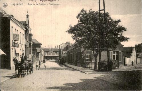 Cappellen - Statiestraat, Collections, Cartes postales | Belgique, Affranchie, Avant 1920, Enlèvement ou Envoi