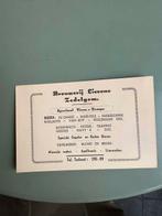 Brouwerij Lievens zedelgem kaartje, Ophalen of Verzenden, Nieuw, Overige typen, Overige merken