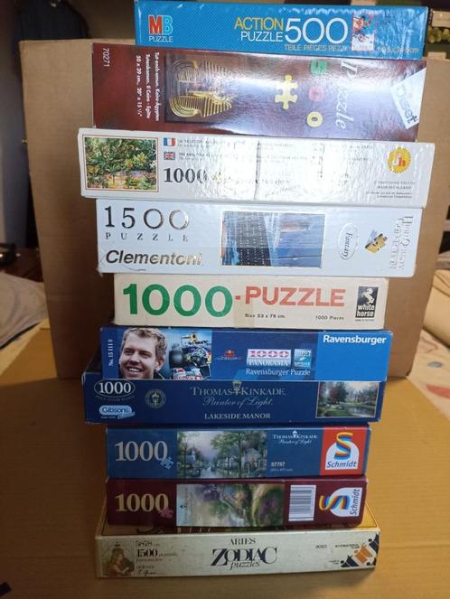 puzzles, Hobby & Loisirs créatifs, Sport cérébral & Puzzles, Utilisé, Puzzle, 500 à 1500 pièces, Enlèvement ou Envoi