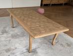 salontafel eik, Huis en Inrichting, Tafels | Salontafels, Ophalen, Gebruikt, 100 tot 150 cm, Klassiek