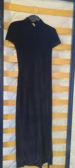 Robe longue droite en velour noir 36 Jennyfer, Kleding | Dames, Jurken, Ophalen, Zo goed als nieuw, Zwart