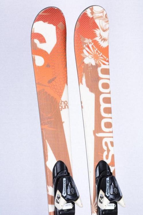 120; 130 cm kinder ski's SALOMON SHOGUN JR, full WOODCORE, Sport en Fitness, Skiën en Langlaufen, Gebruikt, Ski's, Ski, Salomon