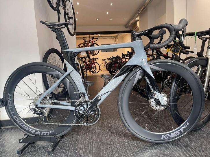 Racefiets Cannondale Systemsix disc*carbonwielen*DURA-ACE*, Hobby en Vrije tijd, Overige Hobby en Vrije tijd, Zo goed als nieuw