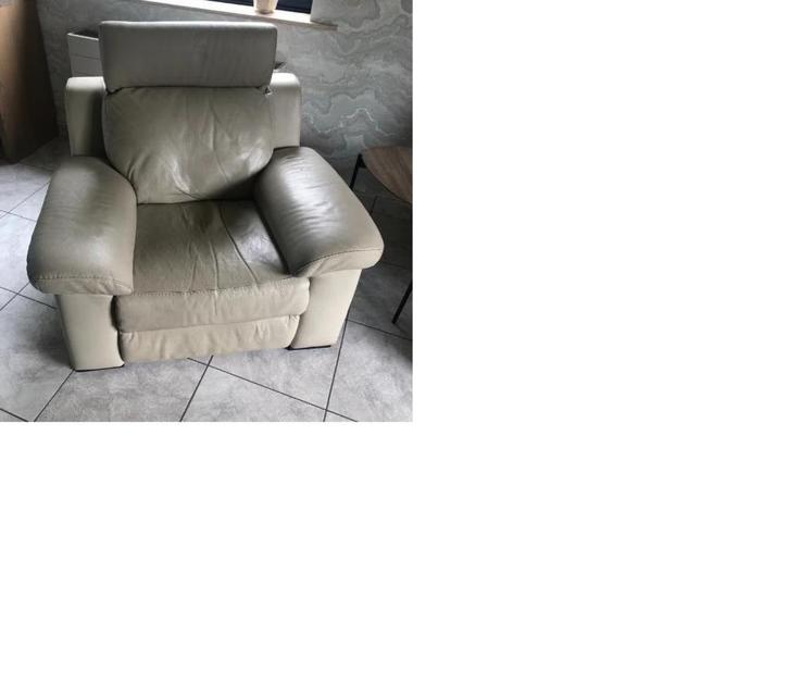 zetel -Club, Huis en Inrichting, Zetels | Zetels, Gebruikt, Rechte bank, Eenpersoons, Minder dan 150 cm, 75 tot 100 cm, Leer, Ophalen