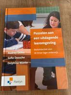 Delphine Wante - Puzzelen aan een uitdagende leeromgeving, Ophalen, Zo goed als nieuw, Delphine Wante; Audrey Deleu
