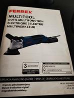 Ferrex Multitool, Doe-het-zelf en Bouw, Gereedschap | Schuurmachines, Vlakschuurmachine, Zo goed als nieuw, Minder dan 600 watt